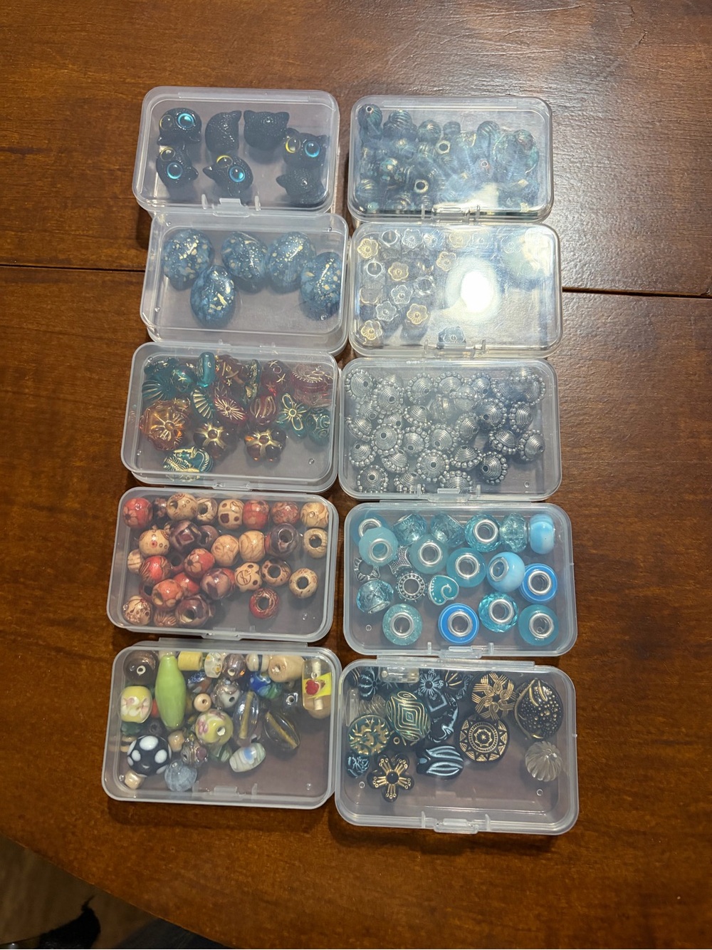 Assorted boxes various Jewelry Beads